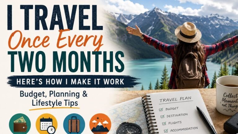 I Travel Once Every Two Months  Here’s How I Make It Work (Budget, Planning & Lifestyle Tips)