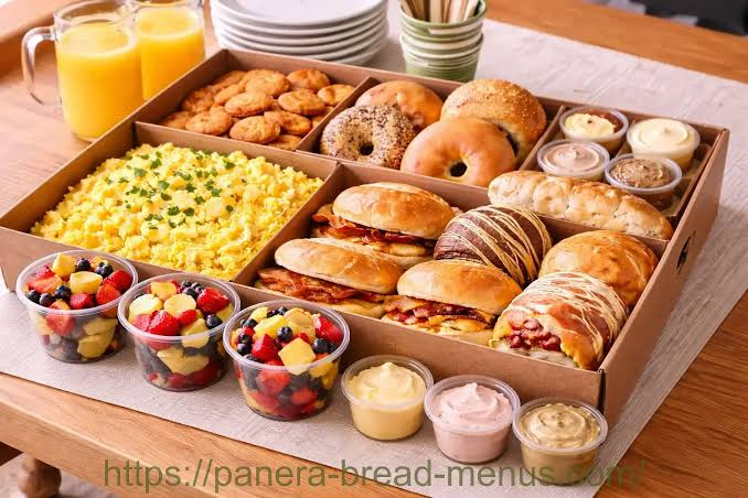 Panera Bread Catering Menu 2026